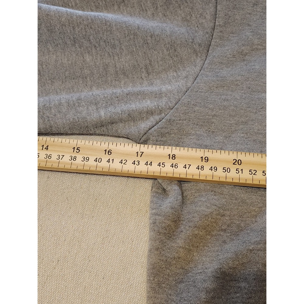 The Wild Collective LSU Tigers Hoodie Gray Crop Top Size L Glitter Applique - Picture 5 of 9